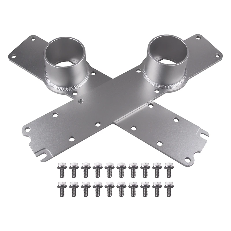 Powerstroke Aluminum 10 Bolt Plenum Intake Manifold & Bolts For 96-03 Ford 7.3 7.3L Car Accessories