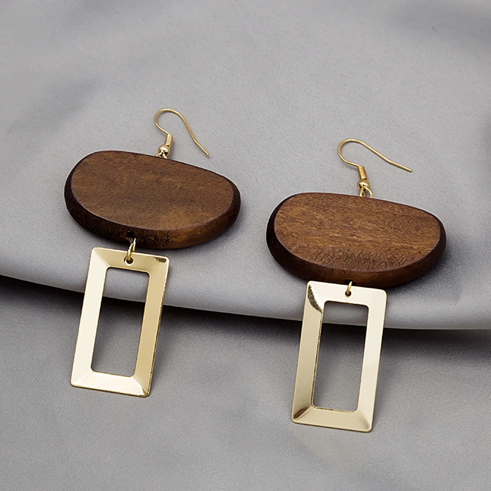 

Dangling Ear Jewelry Gift Women Wooden For Ear Rings Wooden Earrings For Women Wood Earrings Jewelry Her
