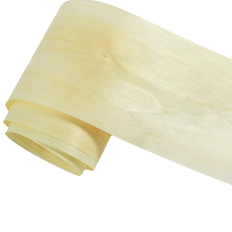 

5PCS L:2.5Metersx220x0.2mm White oak straight lines wood veneer for DIY home table Furniture Decoration (back-nonwoven fabric)