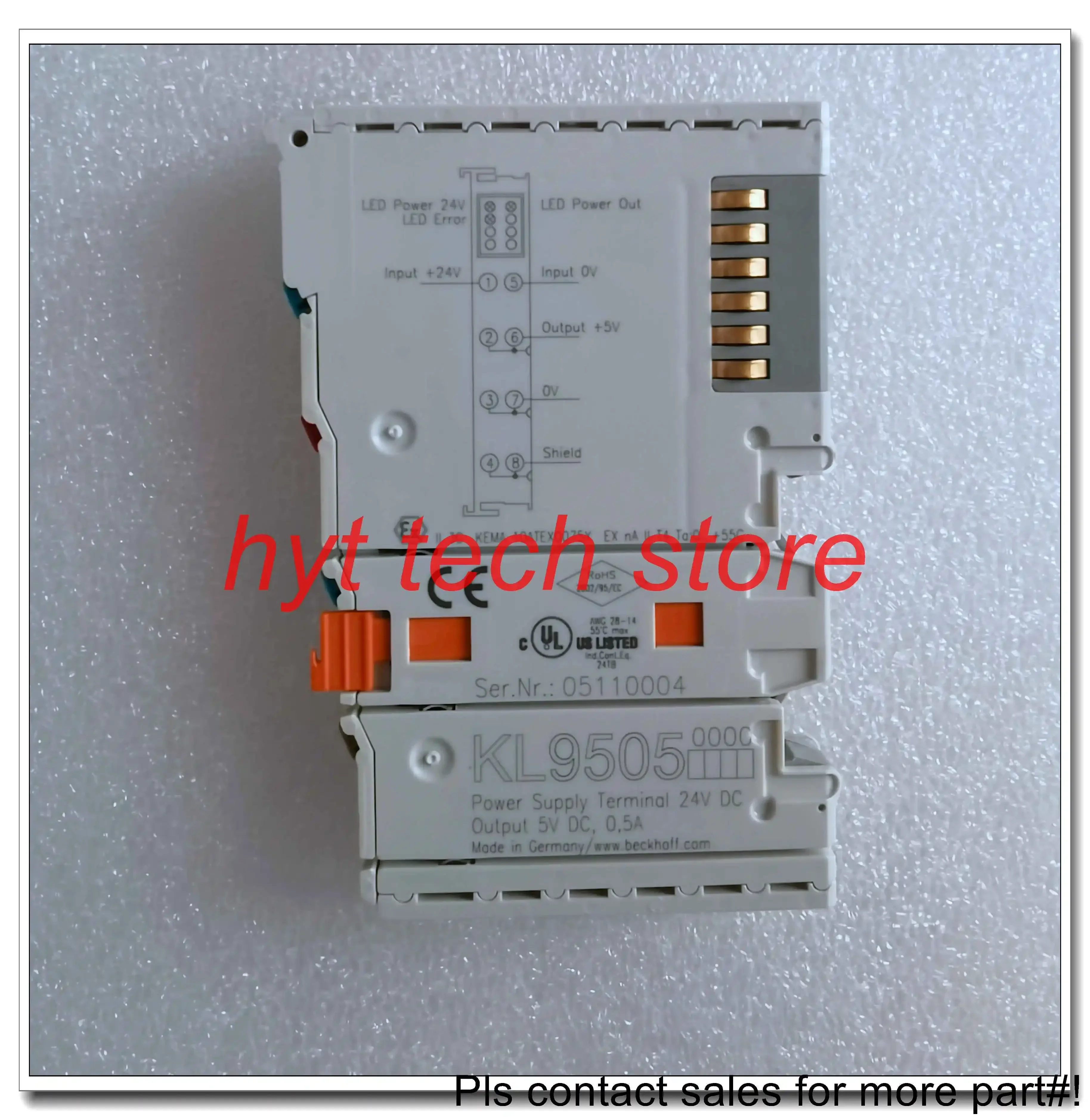 Original  KL9505  Digital quantity terminal module,100% tested before shipment
