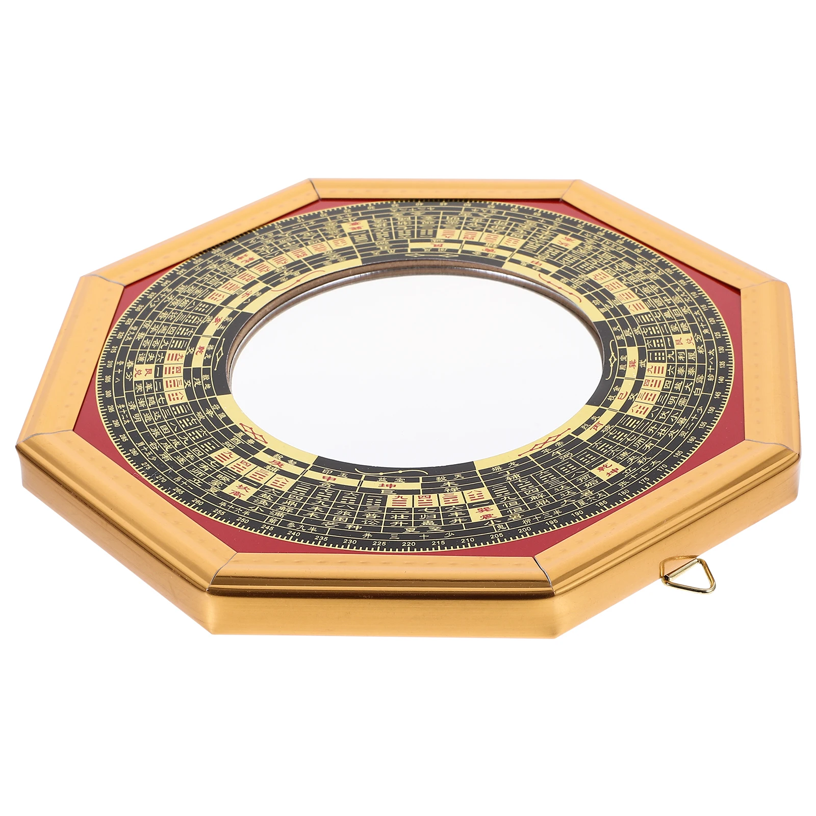 

Lucky Chinese Wood Bagua Mirror Convex Eight Diagrams Mirror Home Temple Decor Exorcism Blessing Decoration Wall Hanging Gift