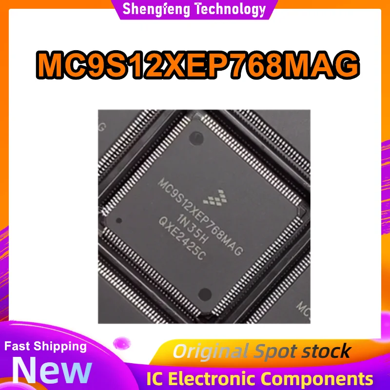 MC9S12XEP768MAG 1N35H QFP IC رقاقة 100% جديد وأصلي في المخزون