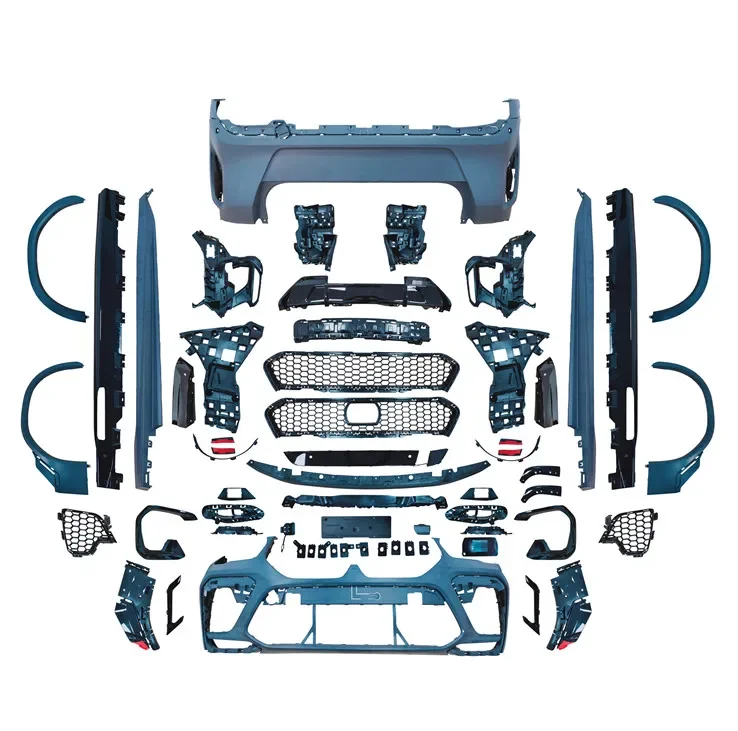 

Комплект кузова автозапчастей X6M, боковые юбки переднего и заднего бампера для X6 G06 2019+, автомобильные аксессуары