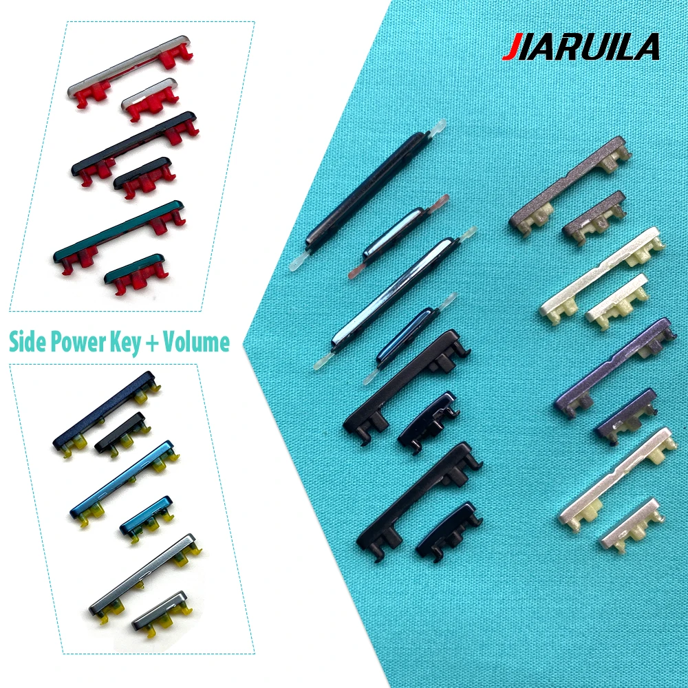 

NEW Power Volume Side Button Key Replacement Part For Moto Edge 20 Lite 30 Neo Edge 20 Pro Volume Button + Power ON / OFF Repair