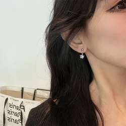 Small Five Point Star Zircon Earrings No Hole Ear Clips Star Clip Earring Without Piercing Minimalist Earrings Jewelry CEn421