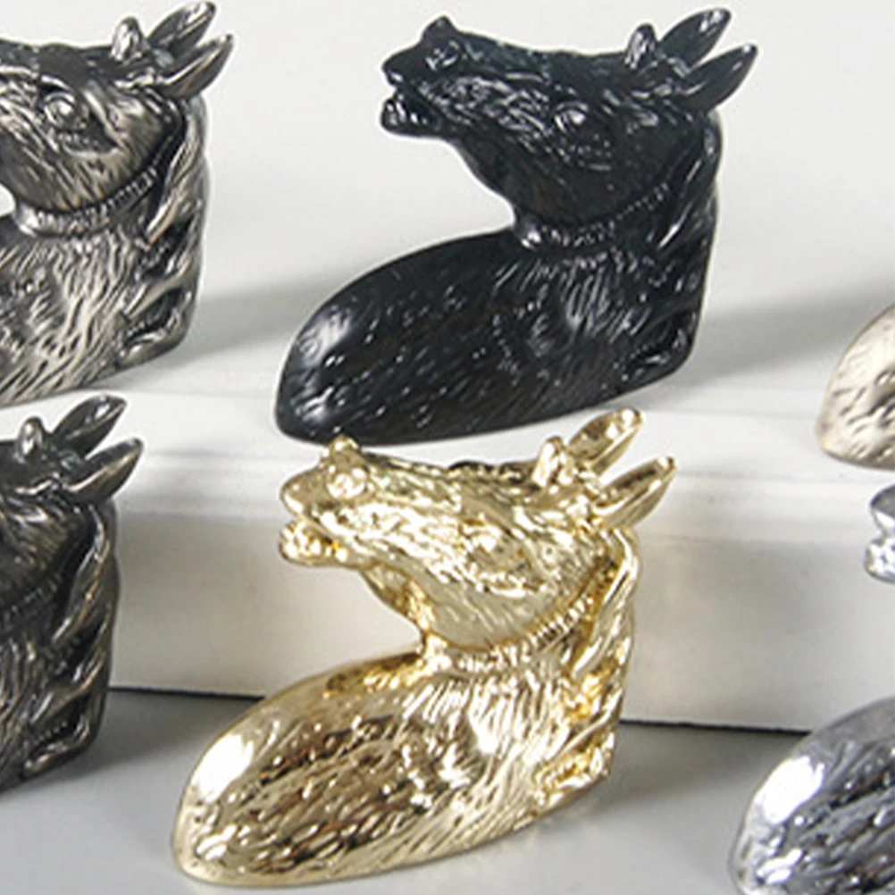 

Zinc Alloy Cabinet Pull Horse Style Drawer Handle For Kitchen Cabinets Wardrobe Door Furniture Retro Metal Knob
