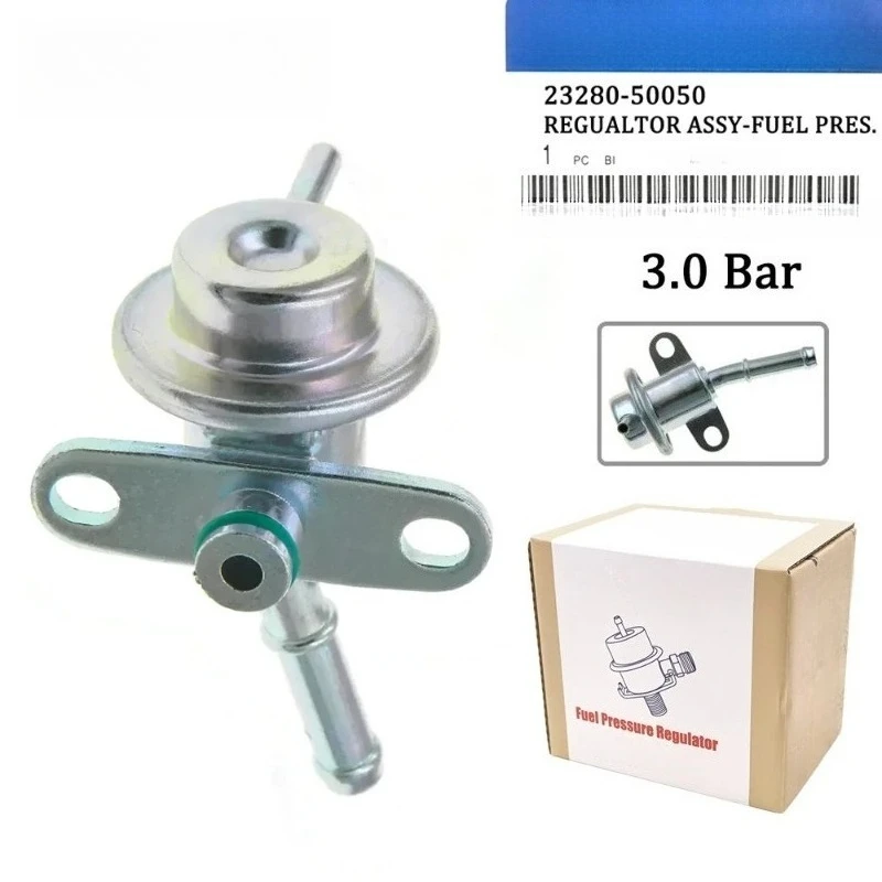 3.0  Fuel Pressure Regulator 23280-50050 Fit 4Runner Tundra Land Cruiser LX470 GX470 Engine Replacement Part