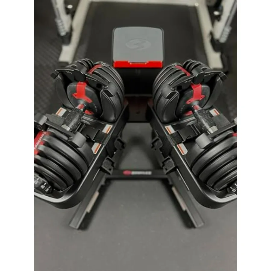 لوحات وزن كسور 1.25 رطل لـ BowFlex 552 مجموعة دمبل قابلة للتعديل مكونة من 4 قطع مصممة للسلامة مع 28 زيادة الوزن ماج