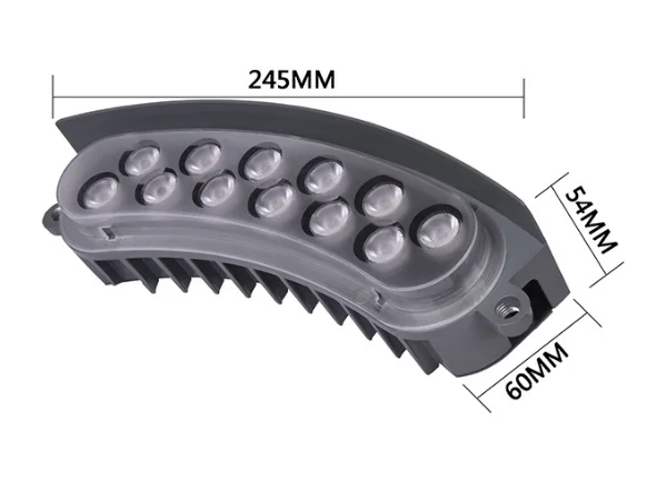 Super  IP65 Outdoor  LED Hug Tree Lawn Light 5x12W Garden Spot Light Spike Energy Saving Path Landscape Lighting