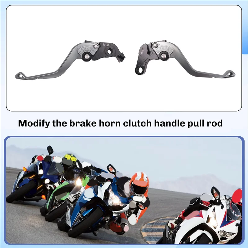 

Мотоцикл для Yamaha Yzf R1 R6 Yzfr1 Yzfr6 Yzf-R6 1999-2004 мотоциклетные тормоза, рычаги сцепления, регулируемый бычий рожок