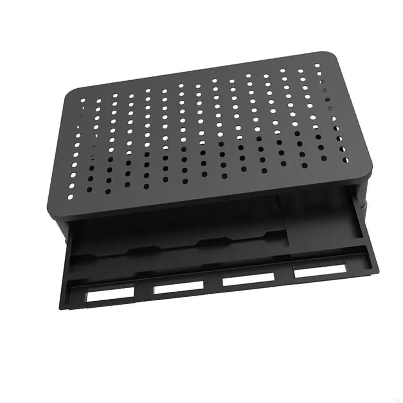 CORA Screen Stand with Drawer for Home Office Desk Storage Needs Daily
