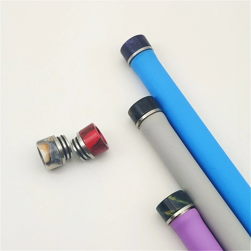 1 قطعة 810 فوهة بالتنقيط الفولاذ المقاوم للصدأ الراتنج القش المشتركة #5