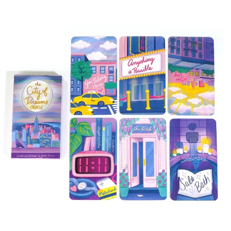 أداة مصير مدينة الأحلام أوراكل ديك العرافة 35 بطاقة ألعاب لوحة سطح أوراكل #6