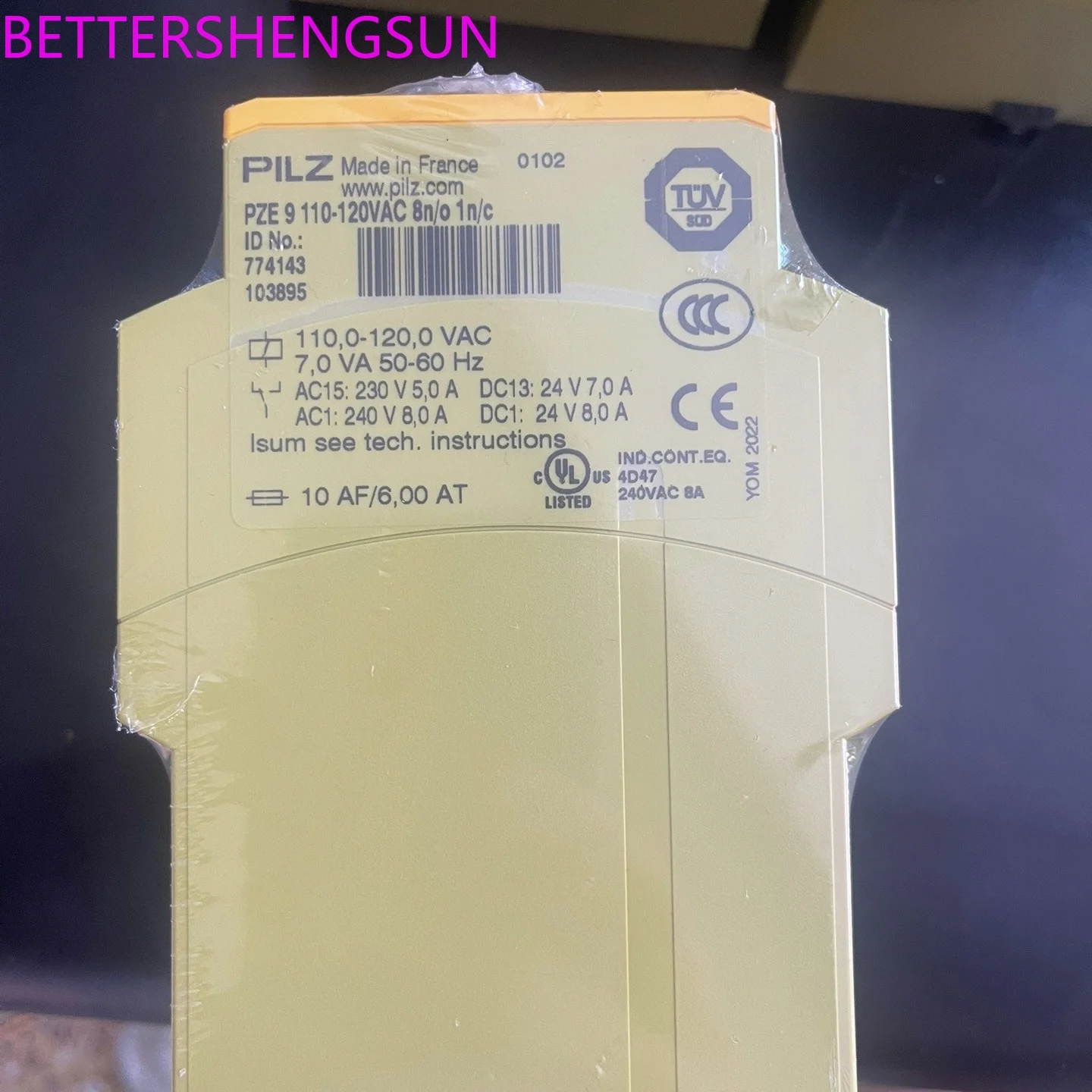 PZE 9 Original Safety Relay 774143