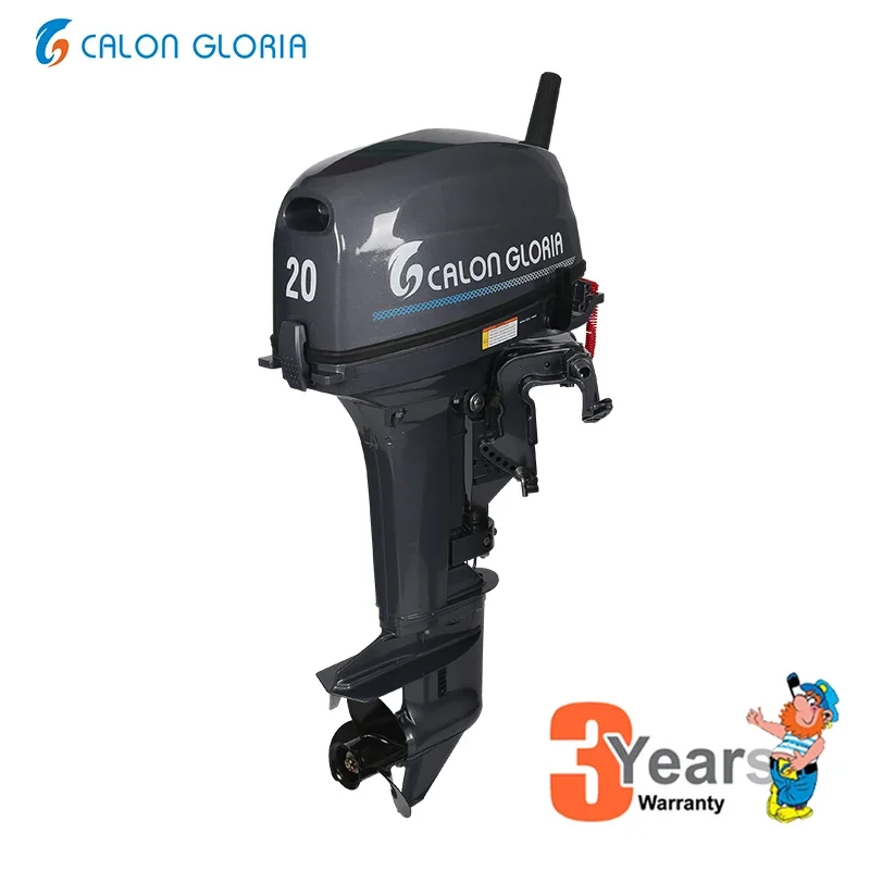 March supplier electric 20hp good quality outboard motor 2 stroke marine boat engine