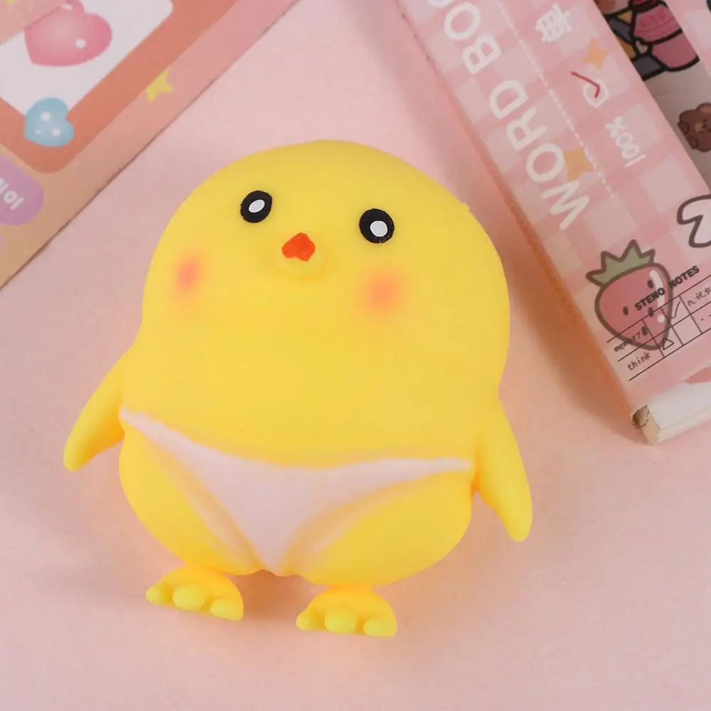 

Tpr Slow Rising Squeeze Toy Chicken Shape Anti-stress Stress Relief Toy Cartoon Animal Decompression Toys Slow Rebound Toy