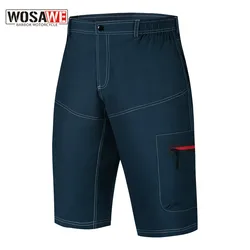 WOSAWE Summer Men Bicycle Clothing Motorcycle Mtb Shorts Road Mountain Cycling Cortos Ciclismo Para Hombr