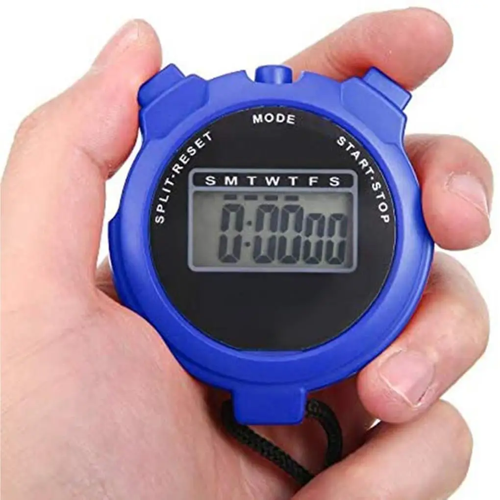 Digital Sport Stopwatch Fitness Timer Professional Timing Equipment High Precision Sports Timer Chronograph Devices