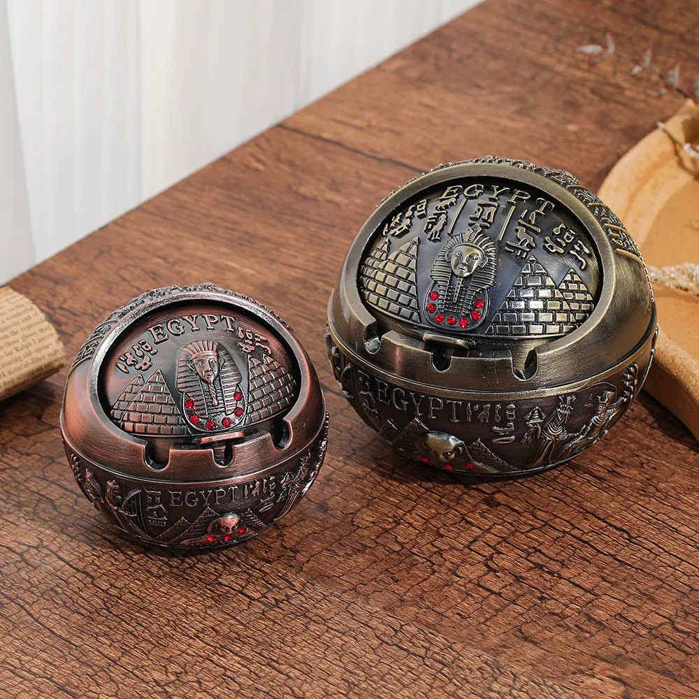 

Chinese Classical Dragon Carved Ashtray Luxury Home Decor Handcrafted Artwork Living Room Accessories
