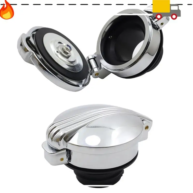 

Discount-Motorcycle Fuel Tank Cap Oil Cap Classic Retro Keyless Open For Sportster XL883 XL1200 DYNA Motorcycle Oil Cap