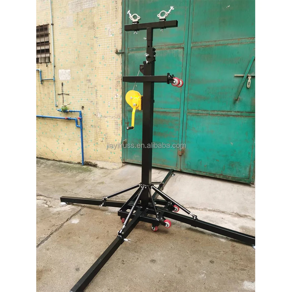 Adjustable 4m 5m 6m Truss Crank Stand For Stage Truss