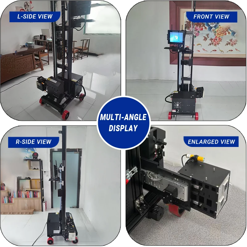 

3D UV Ink Automatic Glass Wood Metal Ceramic Digital Wall Inkjet Printer Direct Painting Printing Machines