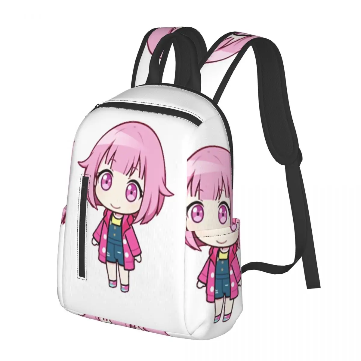 

Emu Otori Chibi Student Backpack School Bag Hiking Travel Daypack for Men Women Bookbag Shoulder Bags