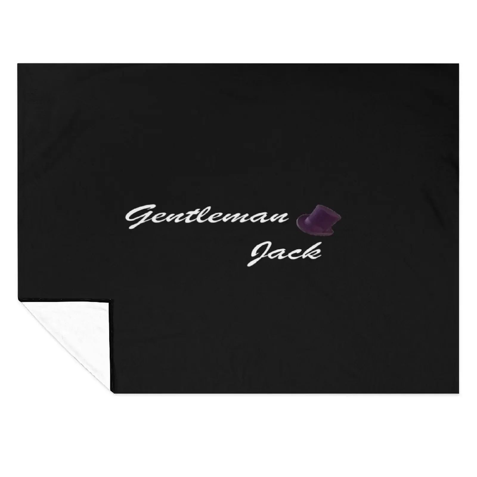 

Gentleman Jack - title Throw Blanket funny gift Thermal Decorative Sofa Hairy Blankets