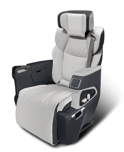 

Luxury Leather Single Electric Car Seats for Vito & Land Cruiser MPV with Armrest