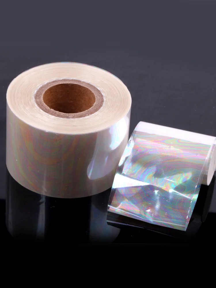 1 Roll/Lot Nail Art Nail Foils Transfer Rolls 120M 35 Colors Sticker For Nail Tip Decoration Stickers