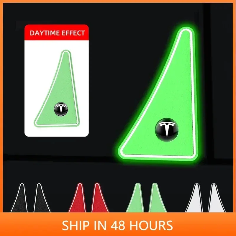 

2Pcs Car Door Protection Sticker Car door anti-collision stickers For Tesla Model 3 Model X S 2016-2020 Decals TM3 TMX TMS Decal