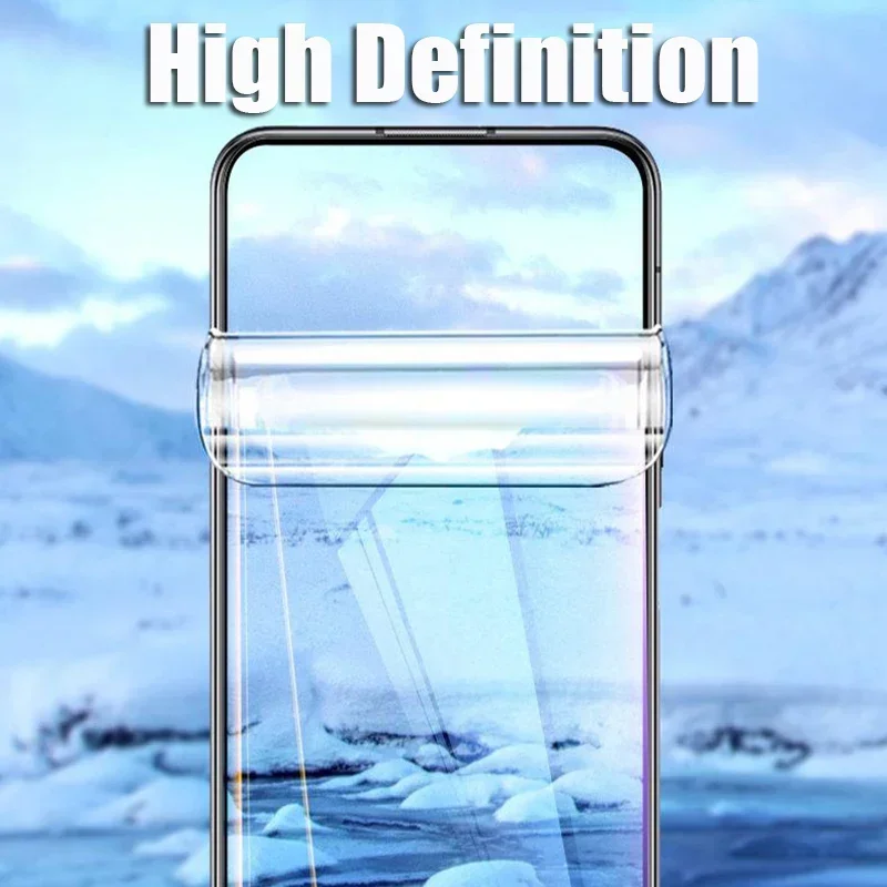 5PCS Hydrogel Film For Xiaomi Redmi Note 11 12 8 9 10 13 Pro 5G Screen Protector For Redmi Note 10S 11S 12S 9T 10T Soft Film