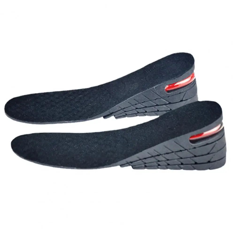 Shoe Insert Elastic Removable Abrasion Resistant Shock Absorbing Height Increase Insole Heel Insert Make You Taller