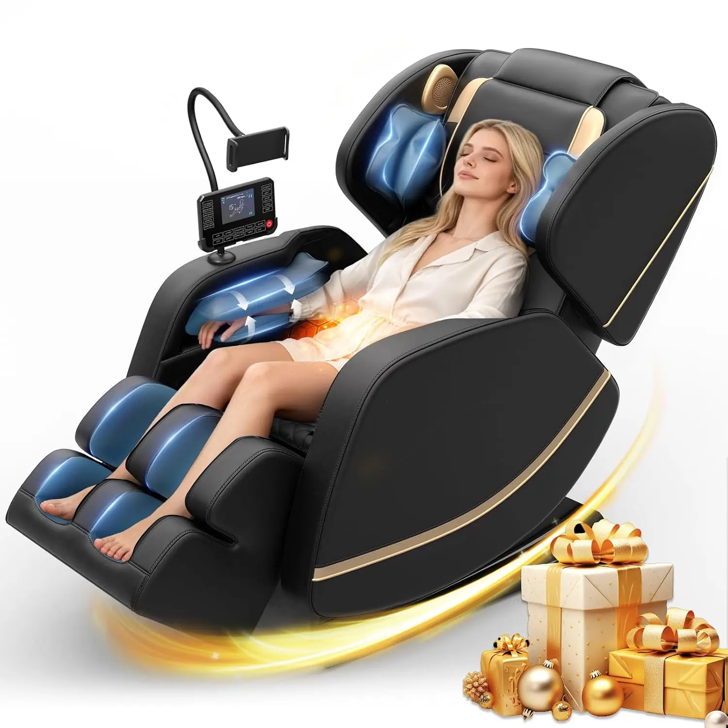 SL Track Massage Chair, Zero Gravity, Full Body, for Home Office, Customized