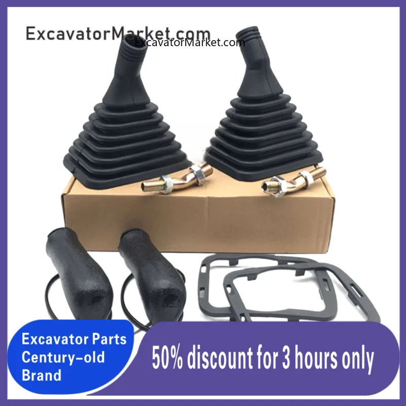 

For Sany Sy60 75 135 205 215 235-8-9 Control Lever Handle Rubber Dust Cover Excavator Accessories High Quality