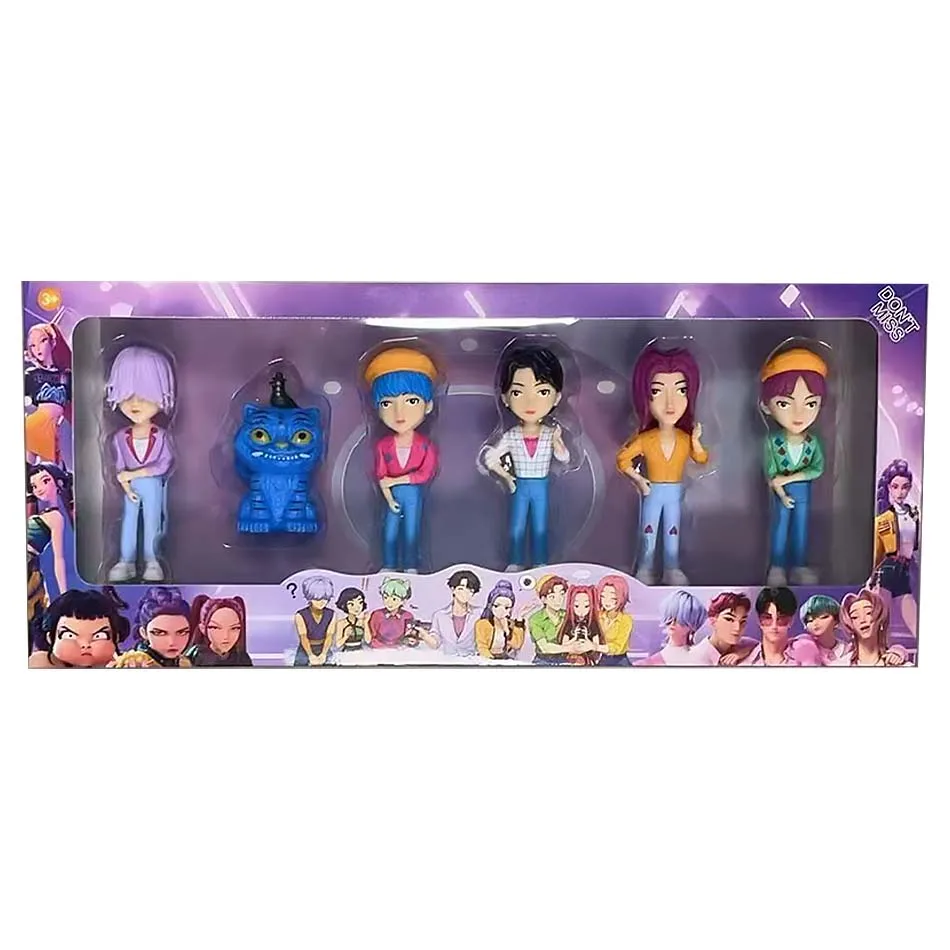 Demon Hunters-figura de Anime Kpop, modelo de juguete de dibujos animados, periféricos para juegos, decoración de escritorio, colección de figuras, modelo de juguete para regalos de chico