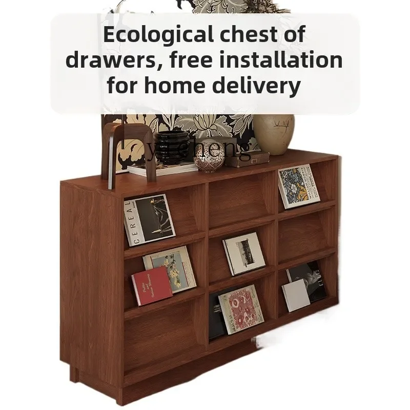 

solid wood chest living room locker bedroom wall locker creative bookcase