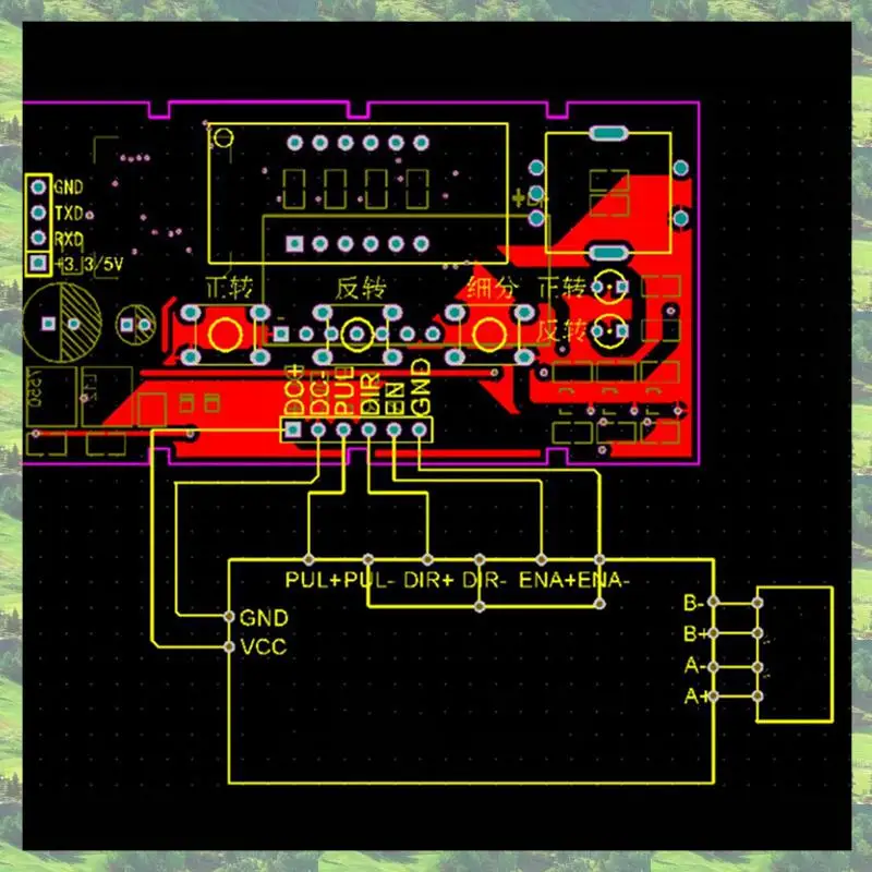 

A59Z-3X Speed RPM Display Stepper Motor Driver Controller Board Speed Adjustable Reversal