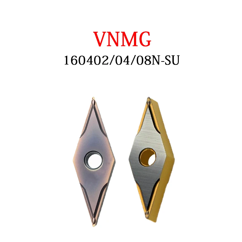 

VNMG160404 VNMG160402 VNMG160408 N-SU VNMG160402N-SU VNMG Boring Bar CNC Carbide Inserts Turning Lathe Cutting VNMG VNMG160408N