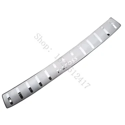 car accessories For VW T-cross Tcross 2019 2020~2024 Rear Door Bumper Protector sill plate Protector Sill Rear boot guard Trim