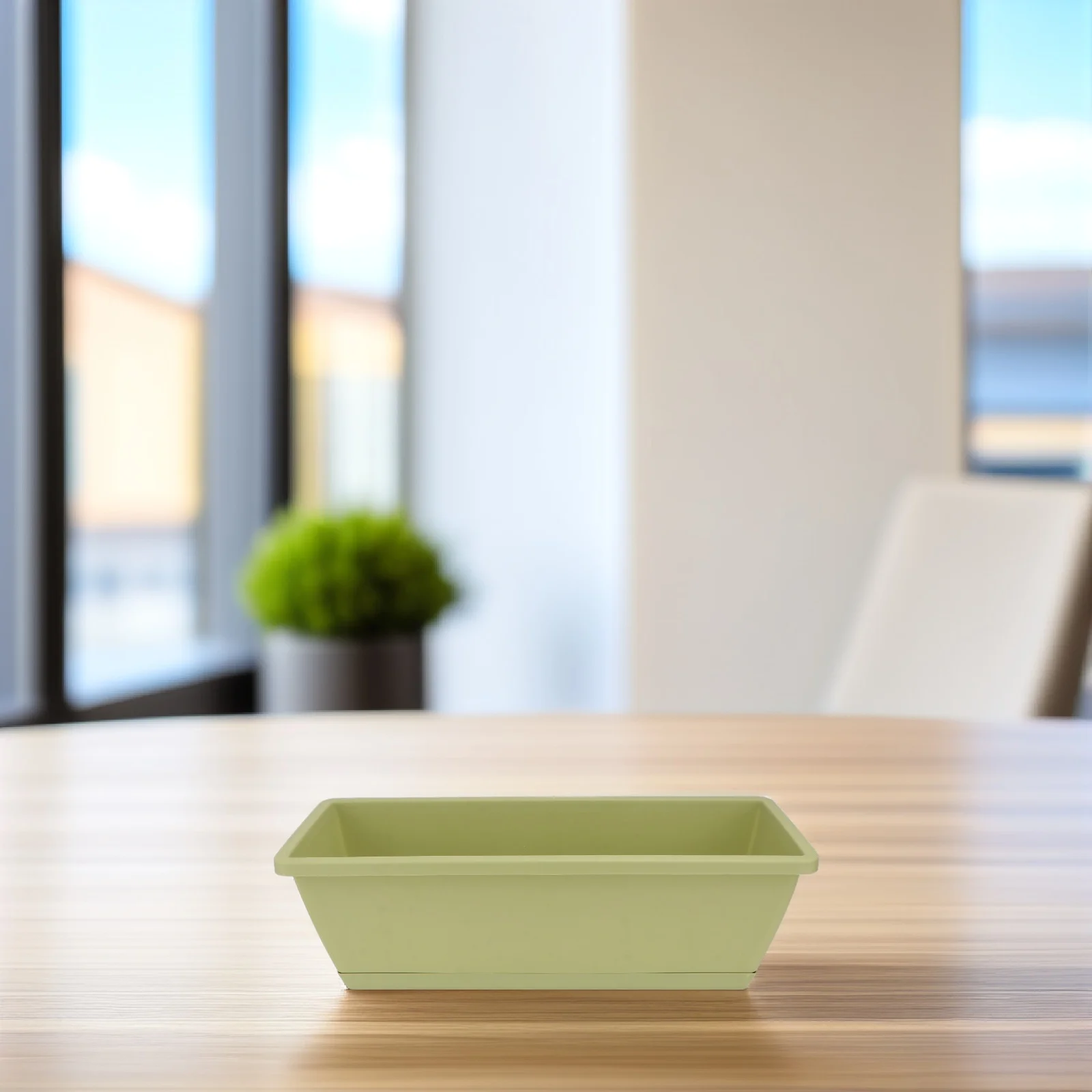 

Large Rectangular Plant Pots Green Size Thickened Anti Pressure Durable Garden Vegetable Flowerpot Planter Boxes Resin