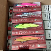TSURINOYA-señuelo de pesca Teppan VIB, 4 Uds., 35g, VECTOR, 105mm, vibración, costa, pesca, fundición larga, cebo duro de Metal, lengüeta de lubina