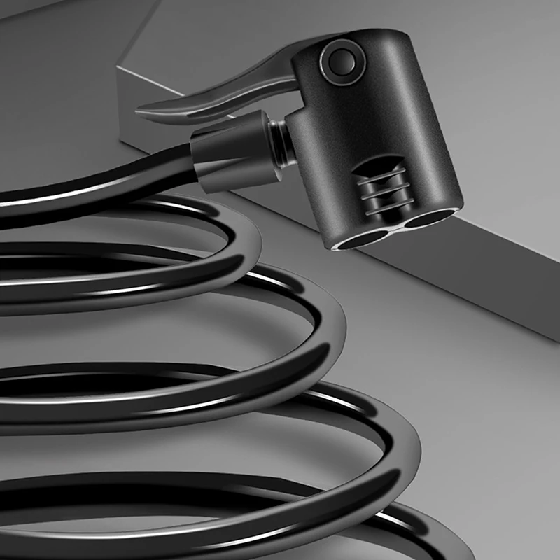 70/80/120CM Bike Air Pump Extension Tube Pump Bicycle Hose Air Pump Connector Bike Air Pump Tire Inflator Nozzles Accessories