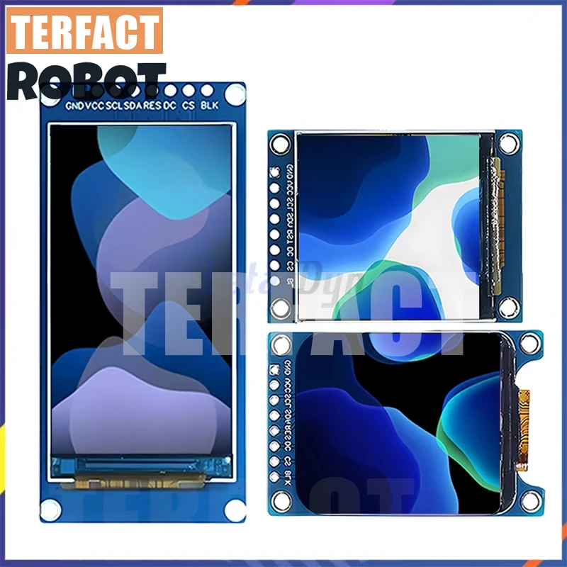 1.54 1.69 1.9 Inch IPS TFT Display HD Screen SPI ST7789 for Raspberry Pi ESP32 DIY Projects
