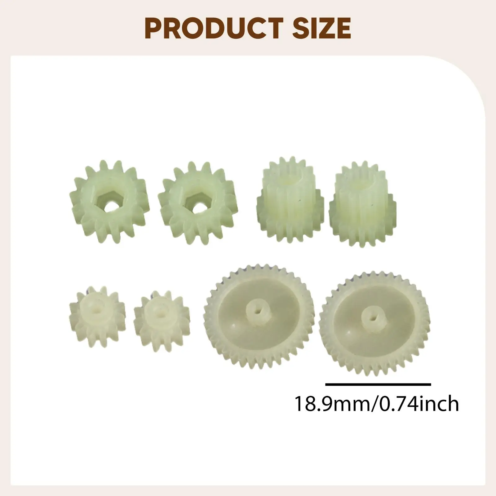 RC Car Gear Set RC Car Accessories Modification High Performance Professional 3337 Gear Coupler 3336 Gears for 244016 1/24