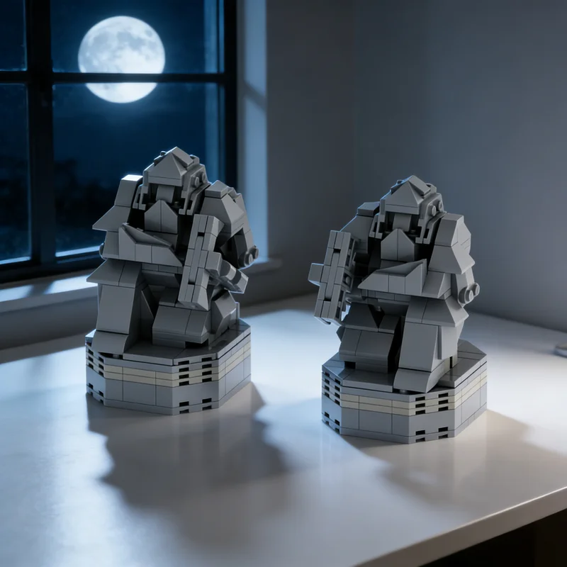 

400 деталей MOC: Статуэтки гномов-хранителей, модель из «Властелина колец», строительные блоки, архитектурные игрушки, рождественские подарки, развивающие игрушки для детей, DIY