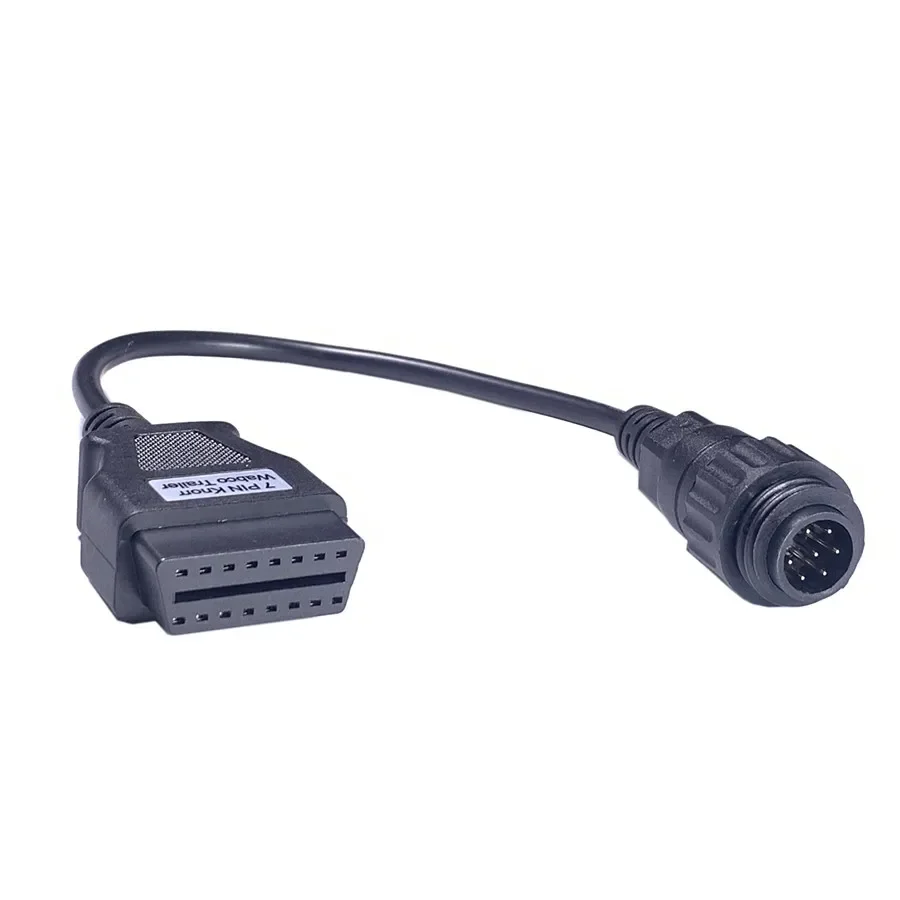 For Knorr Wabco 7 PIN To 16pin for Truck Converter OBDII Cable 7pin To 16 Pin