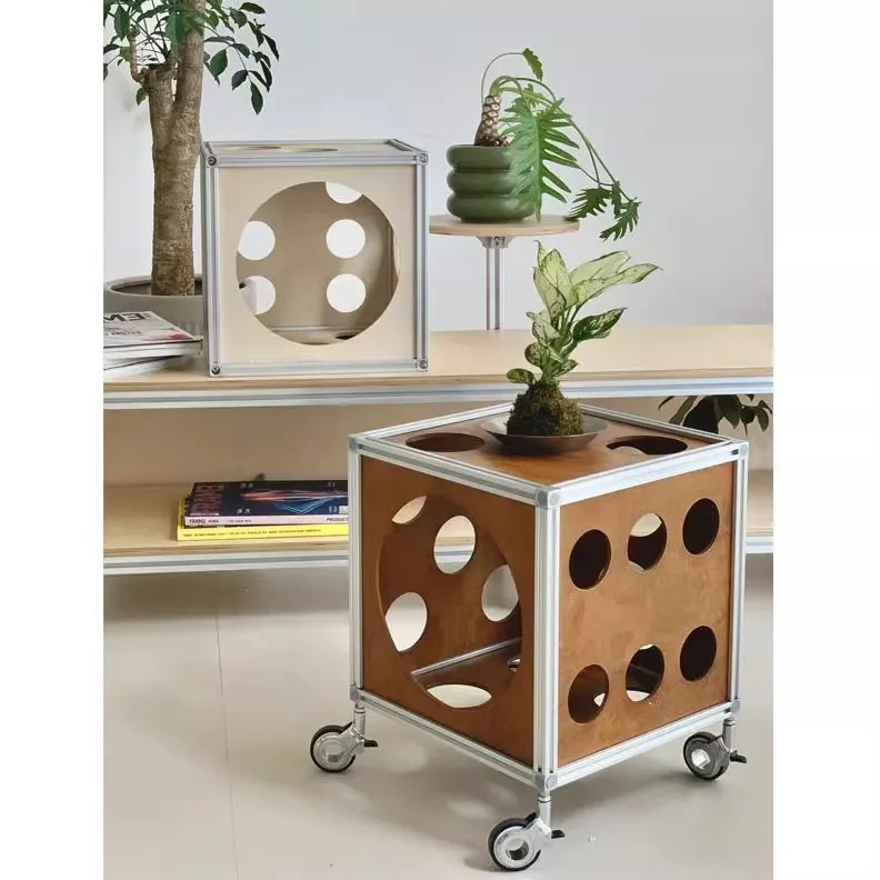 Simple, mobile, birch, bench, porch