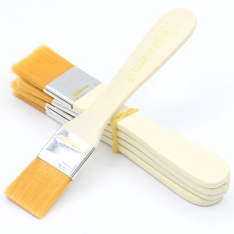 1pcs yellow brush Cleaning Brush Paint Brush Cleaning Tool for Circuit Board Mobile Phone size