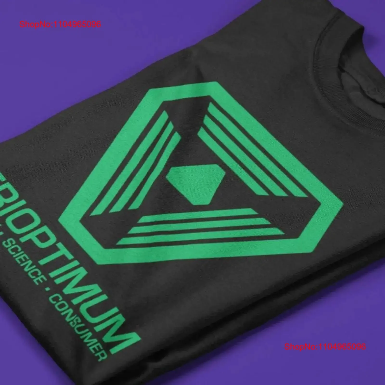 TriOptimum T Shirt Corporation Logo 90s Retro Gamer SHODAN خمر غسلها لينة مريحة متعددة الاستخدامات للارتداء اليومي